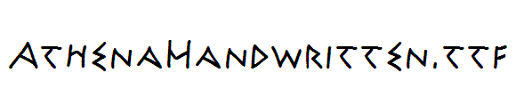 AthenaHandwritten