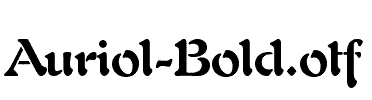 Auriol-Bold