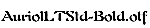 AuriolLTStd-Bold