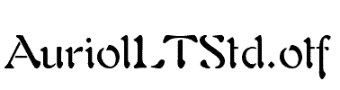 AuriolLTStd