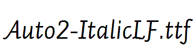 Auto2-ItalicLF