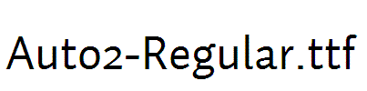 Auto2-Regular
