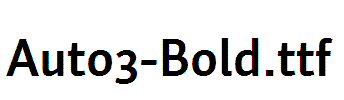 Auto3-Bold