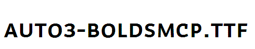 Auto3-BoldSmCp