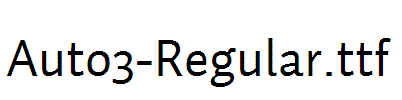 Auto3-Regular
