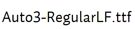 Auto3-RegularLF