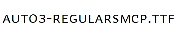 Auto3-RegularSmCp