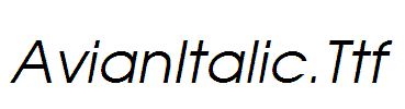 AvianItalic