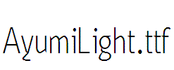 AyumiLight