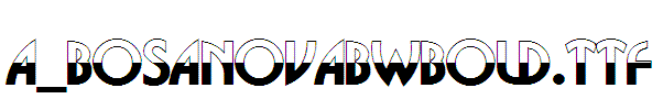 a_BosaNovaBWBold