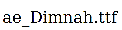 ae_Dimnah