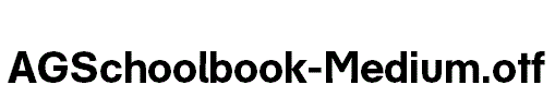 AGSchoolbook-Medium