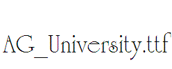 AG_University