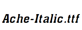 Ache-Italic