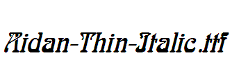 Aidan-Thin-Italic