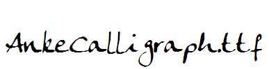 AnkeCalligraph