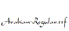 Arabian-Regular