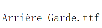 Arrière-Garde