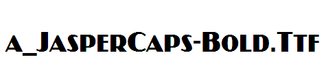 a_JasperCaps-Bold