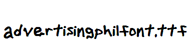 advertisingphilfont