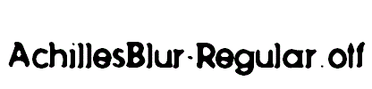 AchillesBlur-Regular