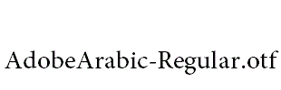 AdobeArabic-Regular