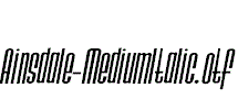 Ainsdale-MediumItalic