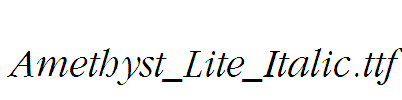 Amethyst_Lite_Italic