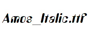 Amos_Italic