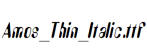 Amos_Thin_Italic