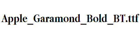 Apple_Garamond_Bold_BT