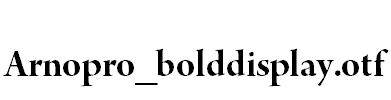 Arnopro_bolddisplay