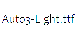 Auto3-Light