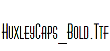 HuxleyCaps_Bold