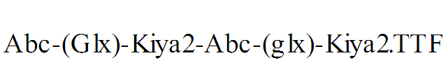 Abc-(Glx)-Kiya2-Abc-(glx)-Kiya2