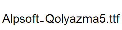 Alpsoft-Qolyazma5