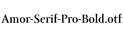 Amor-Serif-Pro-Bold