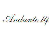 Andante