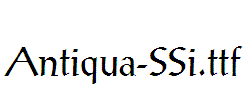 Antiqua-SSi