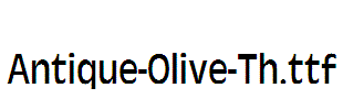 Antique-Olive-Th