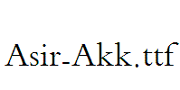 Asir-AKk