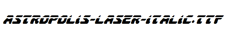 Astropolis-Laser-Italic