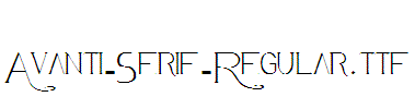 Avanti-Serif-Regular