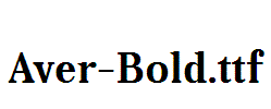 Aver-Bold