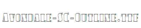 Avondale-SC-Outline