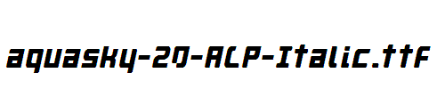 aquasky-20-ALP-Italic