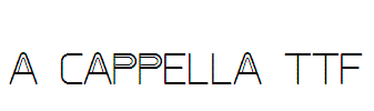 A-CAPPELLA