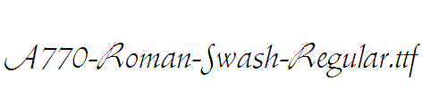 A770-Roman-Swash-Regular