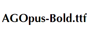 AGOpus-Bold