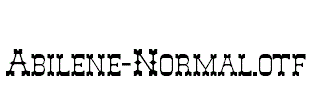 Abilene-Normal